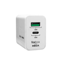 Cargador de Pared Foxbox Mega Blanco