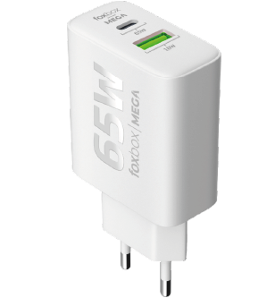 Cargador de Pared Foxbox Mega Blanco 
