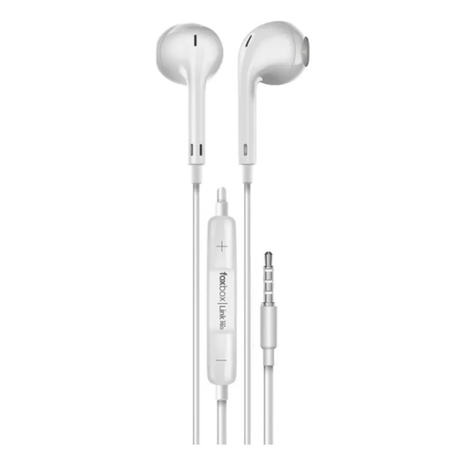 [FBAURIAUXLINKBL] Auricular Con Cable Auxiliar Link Pro Blanco